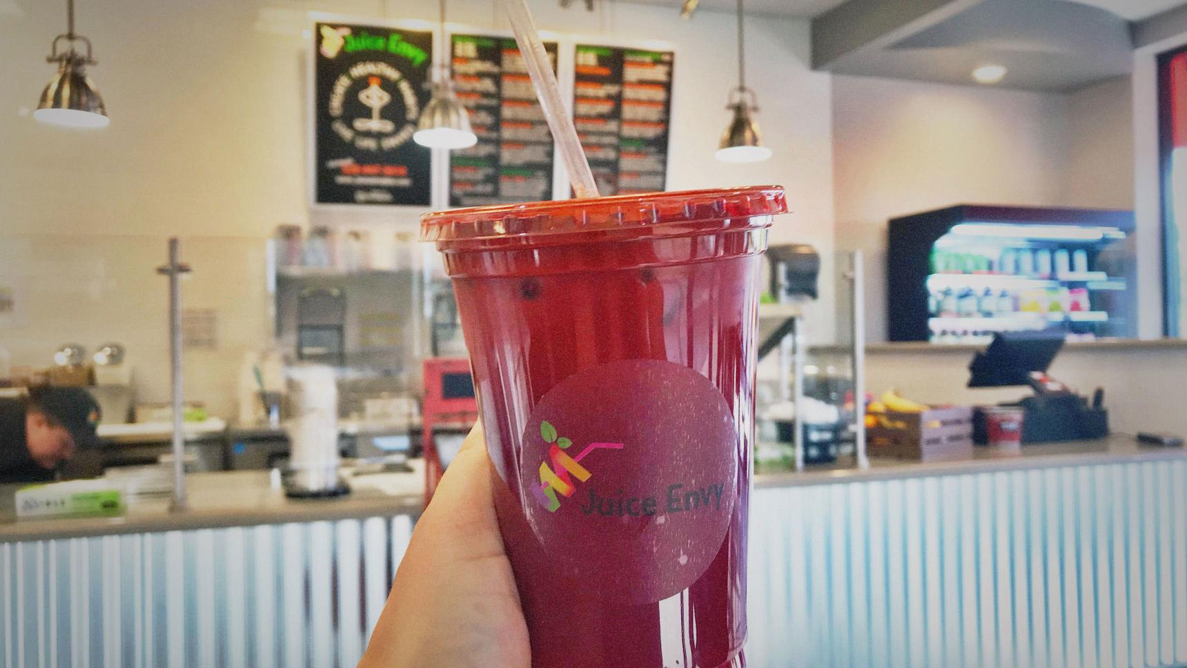 Juice Envy is a new smoothie and acaà spot next to Lee Lee's market